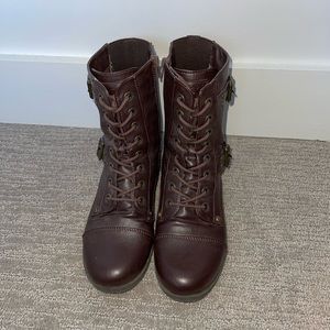 Guess combat boots